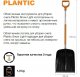 Лопата для уборки снега Plantic Snow Light 12001-01 облегченная - фото №8