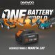 Аккумулятор DAEWOO DABT 6021Li 21В, 6Ач - фото №4