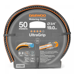 Шланг для полива DAEWOO UltraGrip DWH 5137 (3/4", 19мм, 50м)