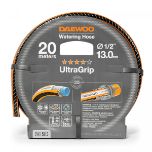 Шланг для полива DAEWOO UltraGrip DWH 5113 (1/2", 13мм, 20м)