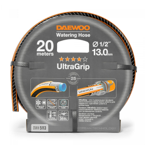 Шланг для полива DAEWOO UltraGrip DWH 5113 (1/2", 13мм, 20м)