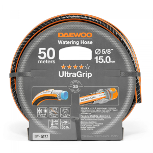 Шланг для полива DAEWOO UltraGrip DWH 5127 (5/8", 15мм, 50м)
