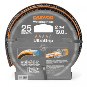 Шланг для полива DAEWOO UltraGrip DWH 5134 (3/4", 19мм, 25м)
