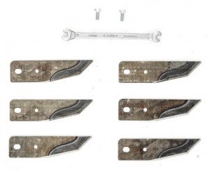 Набор запасных ножей AL-KO 127400 для Robolinho 100/1100/3100/4100 (3 шт)