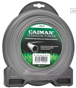 Леска для триммера Caiman Titanium Power 3,0 мм/169 м (DI049)