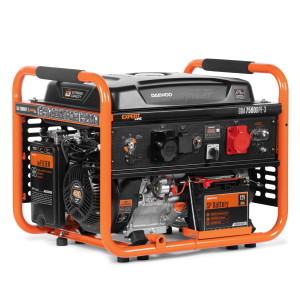 Бензиновый генератор DAEWOO GDA 7500DPE-3 (6.5кВт, 220/380В)
