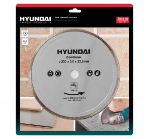 Пильный диск Hyundai 206110 230 мм по плитке