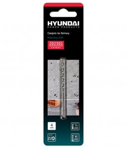 Сверло по бетону Hyundai 202301 4 X 75 мм