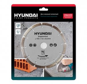 Пильный диск Hyundai 206103 150 мм по бетону