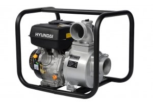 Мотопомпа бензиновая HYUNDAI HY100 для чистой и слабозагрязненной воды
