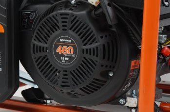 DAEWOO series 460. Увеличенный моторный ресурс. Система быстрого запуска. Надёжная эксплуатация при отрицательных температурах. Электрический стартер 220 В